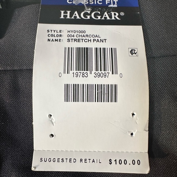 NWT Men’s Haggar Classic fit pants Sz 40x30 - Picture 8 of 11